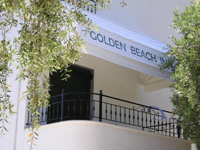 Golden Beach Inn Chrisi Ammoudia Eksteriør billede